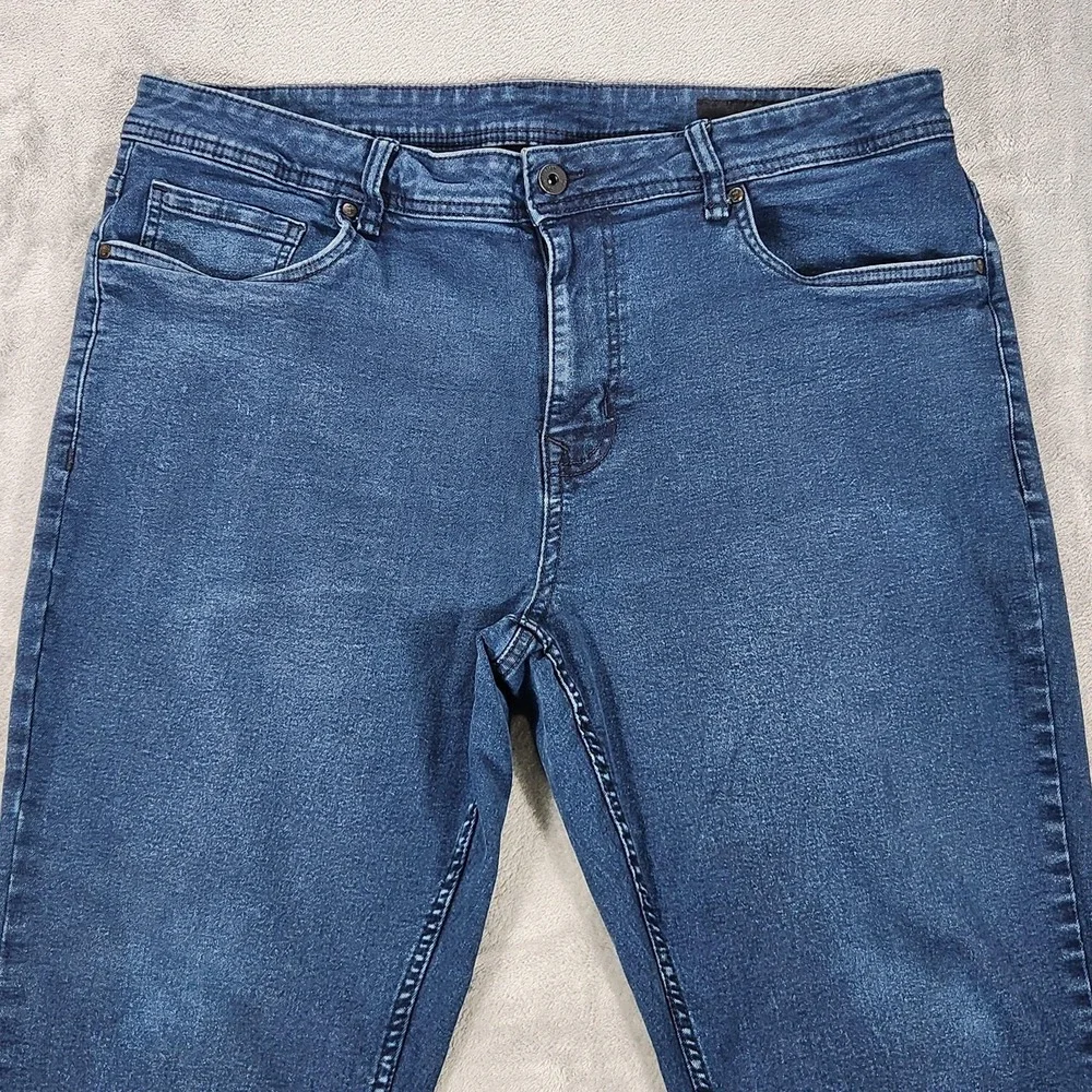 The Perfect Jean NYC Jeans Mens 38x28 Blue Athletic Fit Stretch Denim Pants